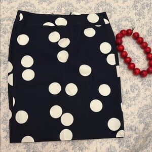 Banana Republic Blue Pencil Skirt Knee-Length Cocktail